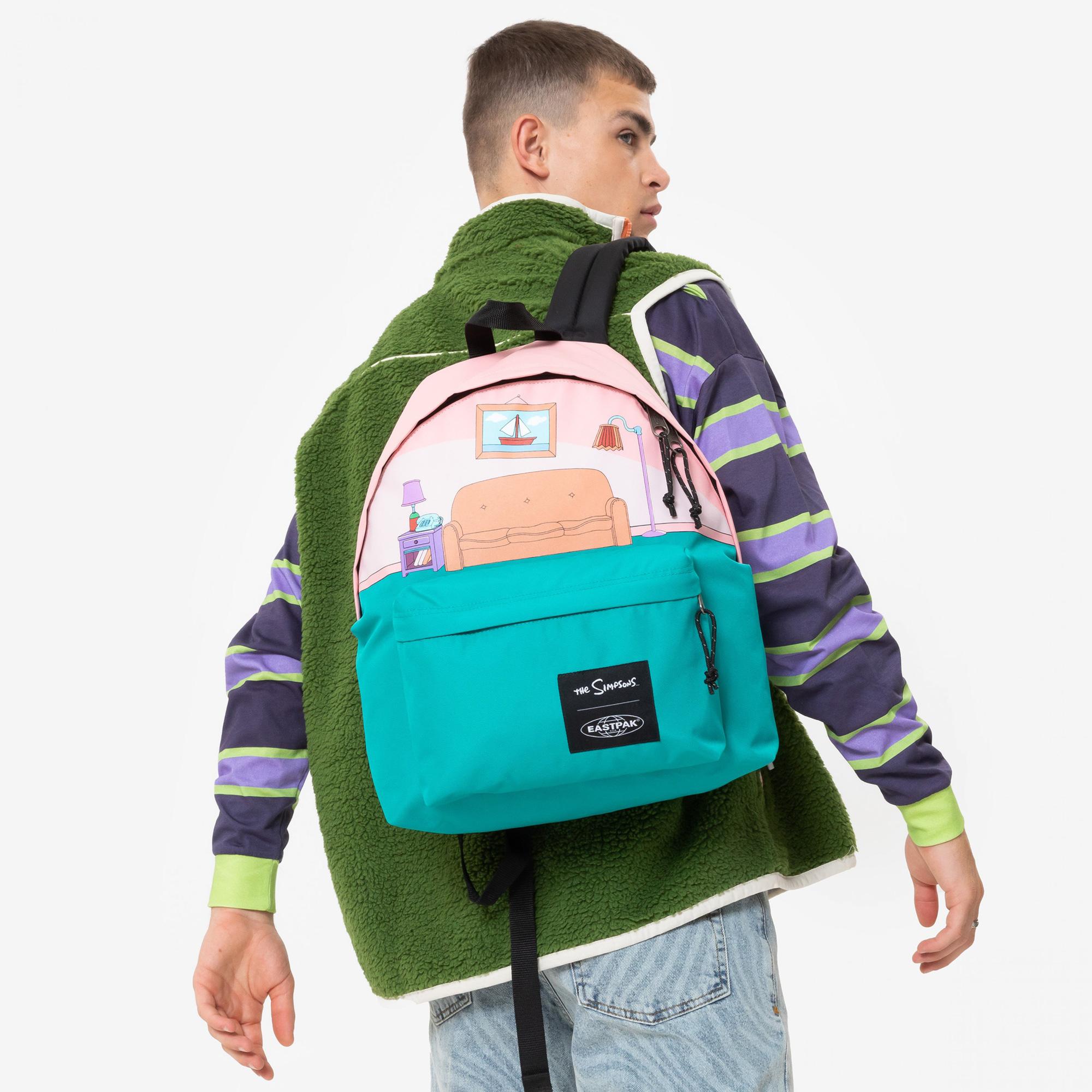 Eastpak x The Simpsons Padded Pak'R Unisex Renkli Sırt Çantası