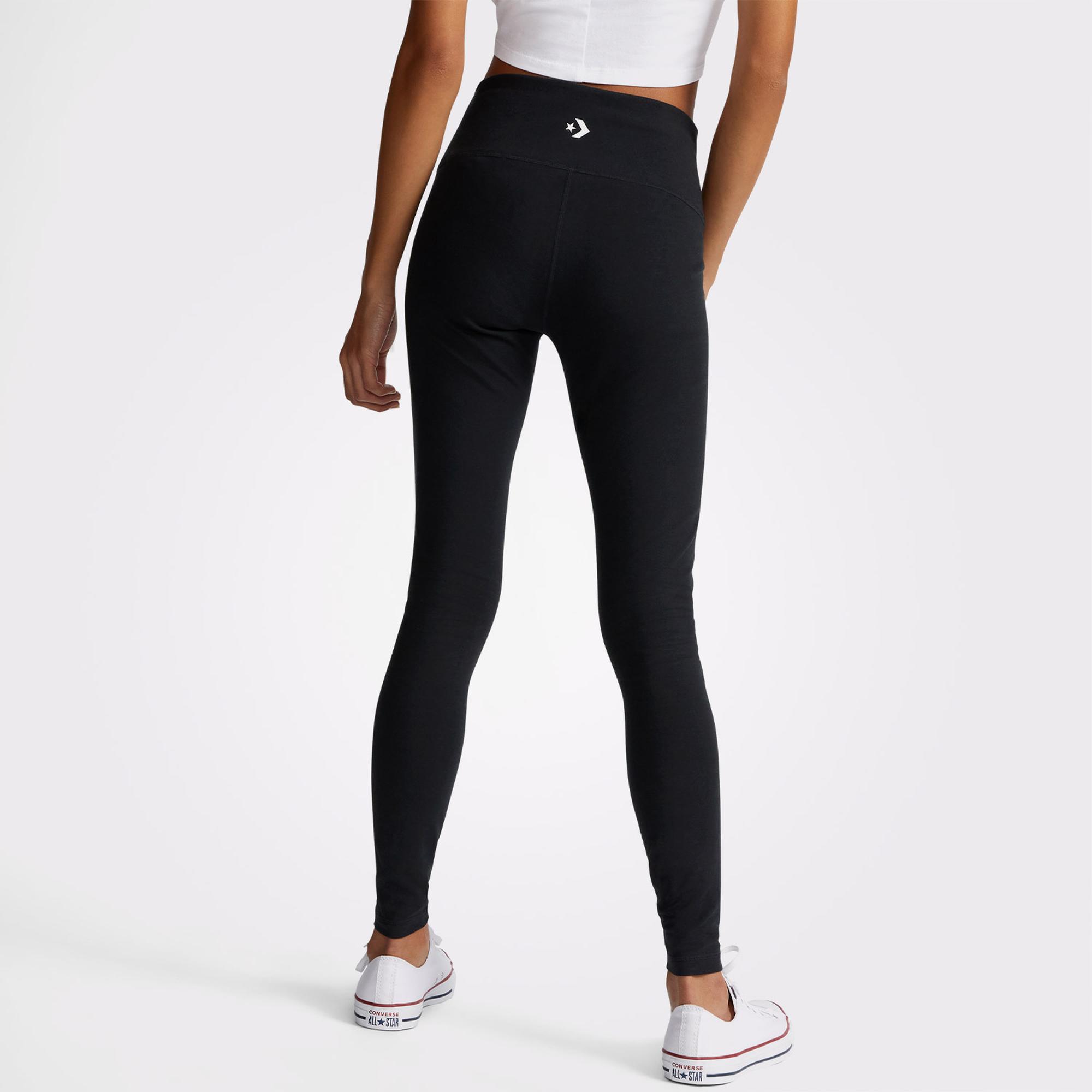 Converse Wordmark Kadın Siyah Tayt