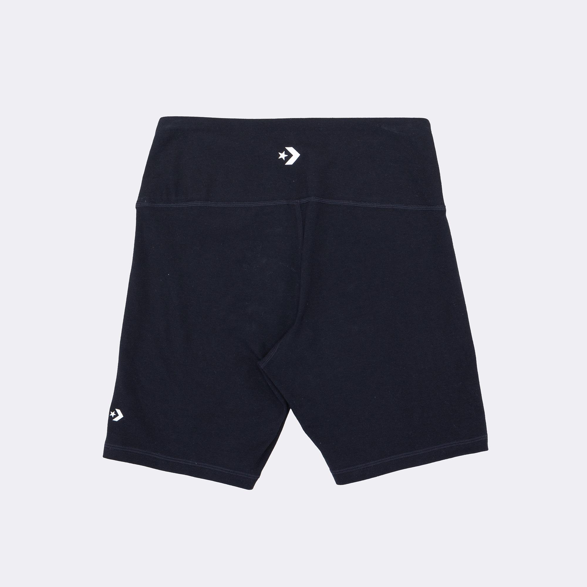 Converse Wordmark Kadın Siyah Bisiklet Şortu