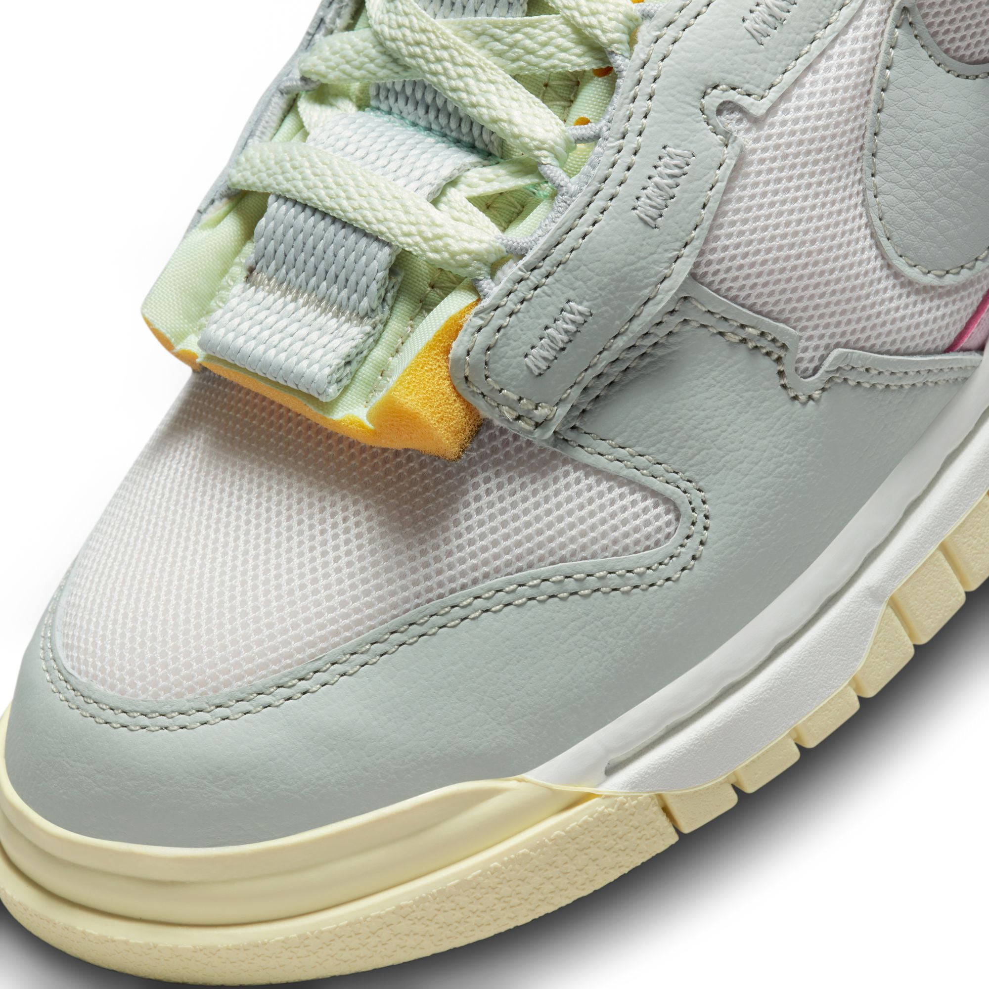 Nike Nike Beyaz Air Dunk Jumbo Erkek Gri Spor Ayakkabı Sneaker | FashFed Beyaz - 8. görsel