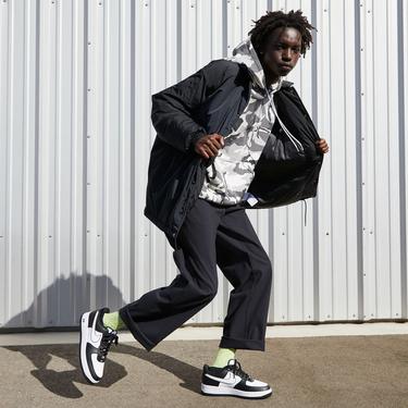  Nike Air Force 1 '07 Erkek Siyah Spor Ayakkabı