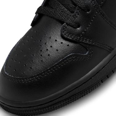  Jordan Air 1 Low Genç Çocuk Siyah Spor Ayakkabı