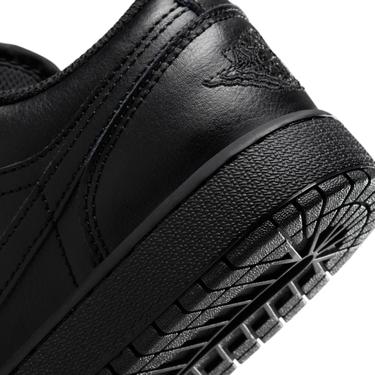  Jordan Air 1 Low Genç Çocuk Siyah Spor Ayakkabı