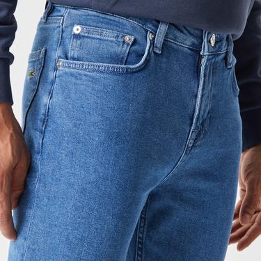  Erkek Slim Fit Mavi Jean Pantolon