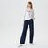 Kadın Straight Fit Lacivert Jean Pantolon