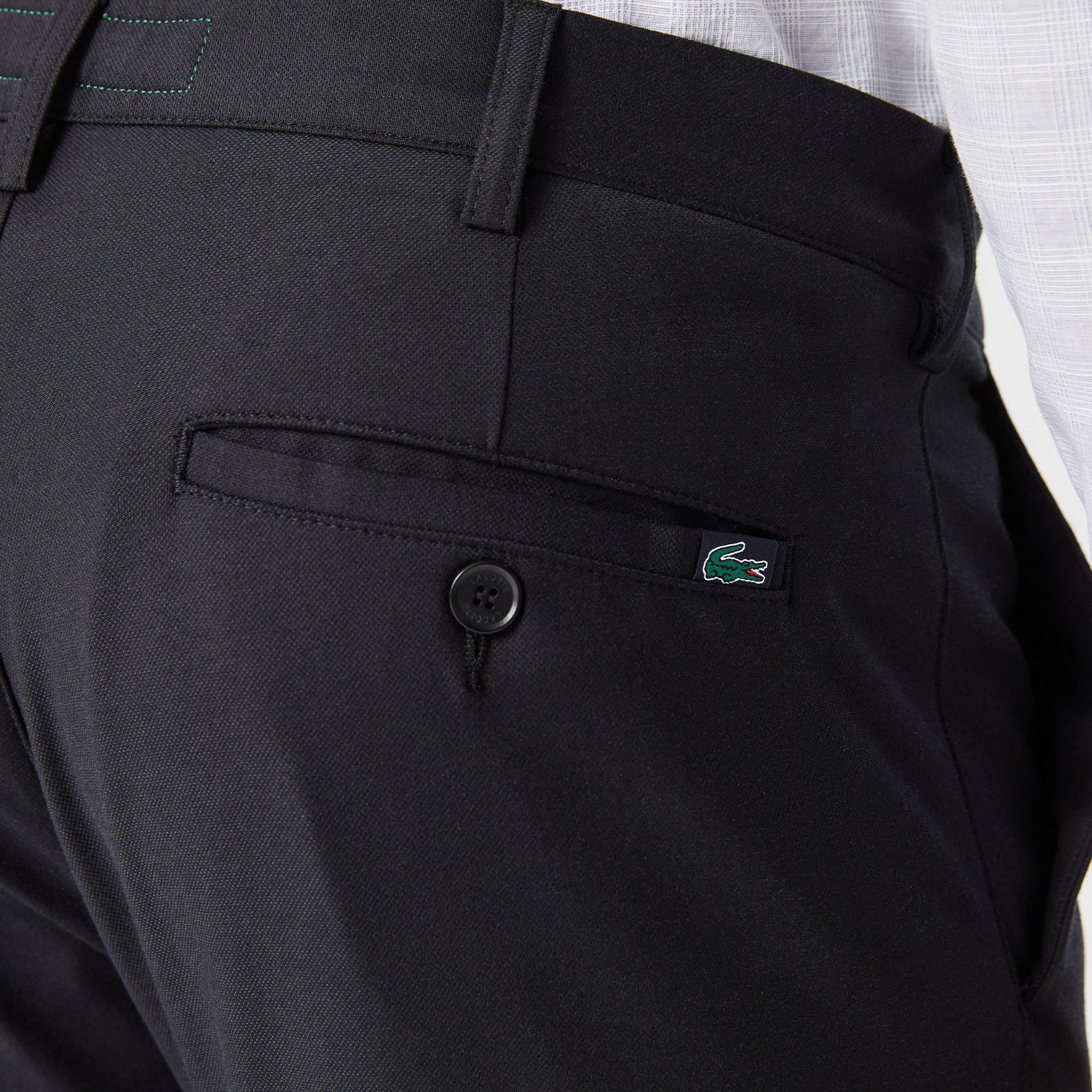 Erkek Slim Fit Siyah Pantolon