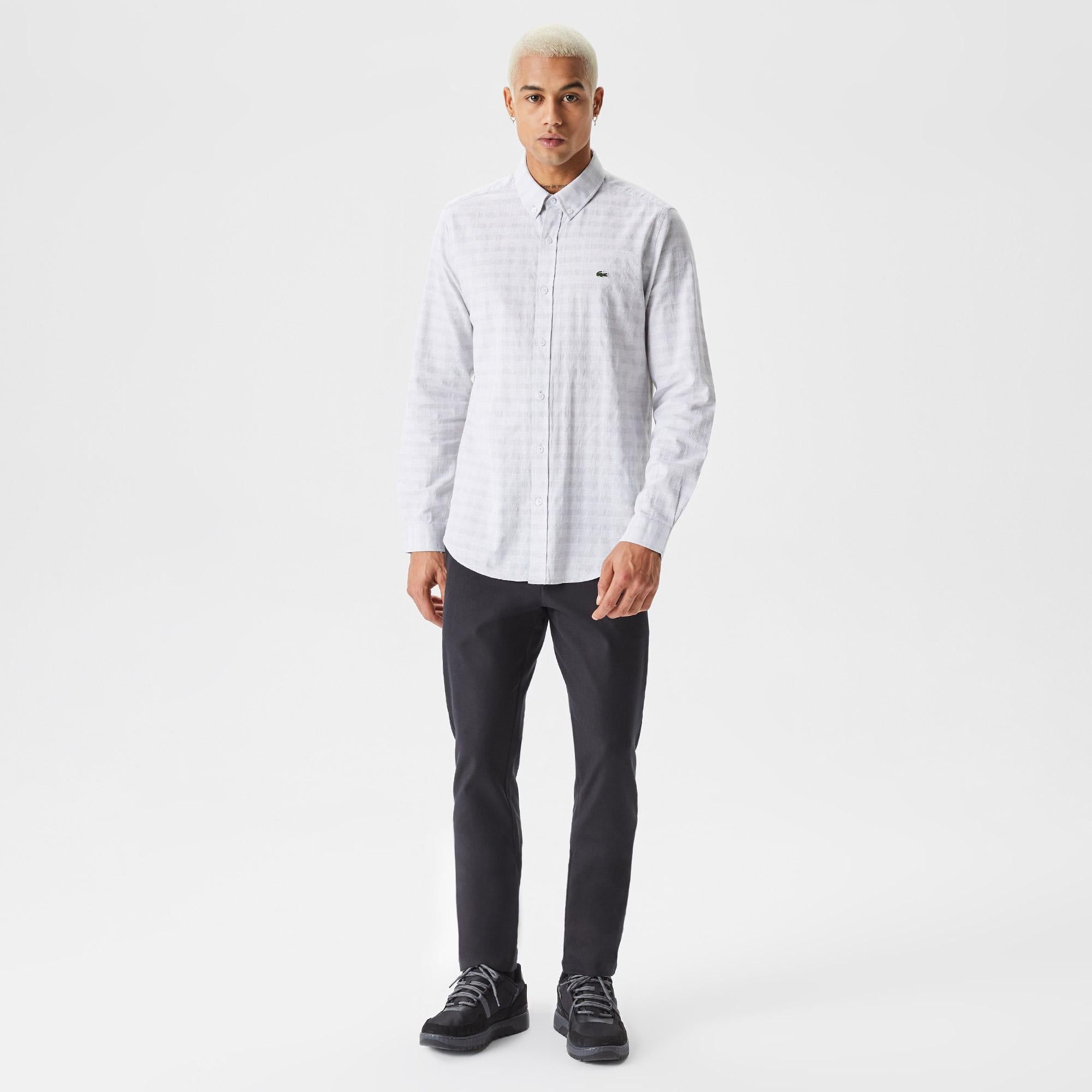 Erkek Slim Fit Siyah Pantolon