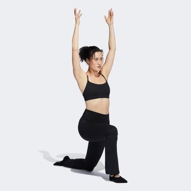  adidas Yo Sto Flared Kadın Siyah Antrenman Taytı