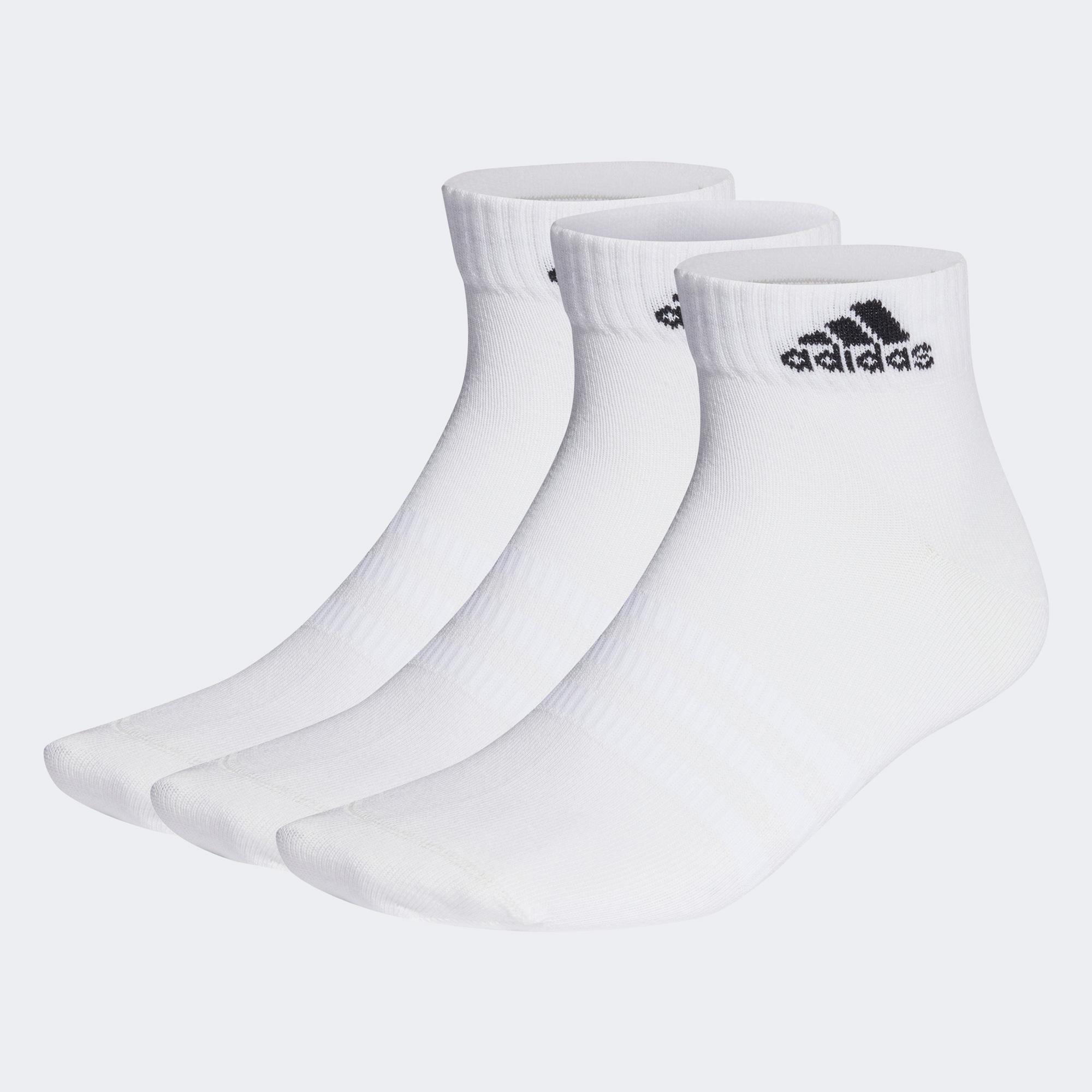 adidas Ankle 3' lü Unisex Beyaz Çorap