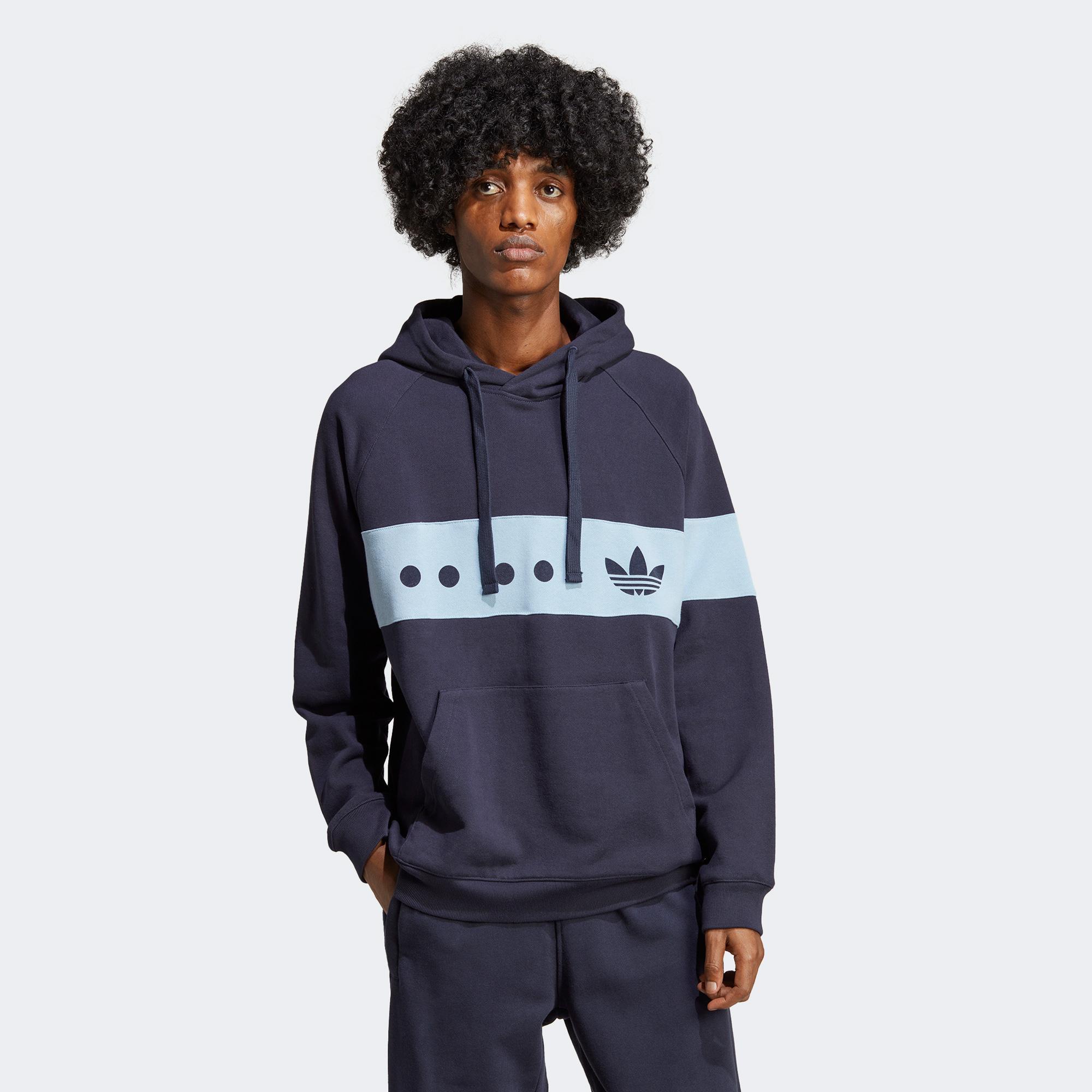 adidas City Hoodie Erkek Lacivert Sweatshirt