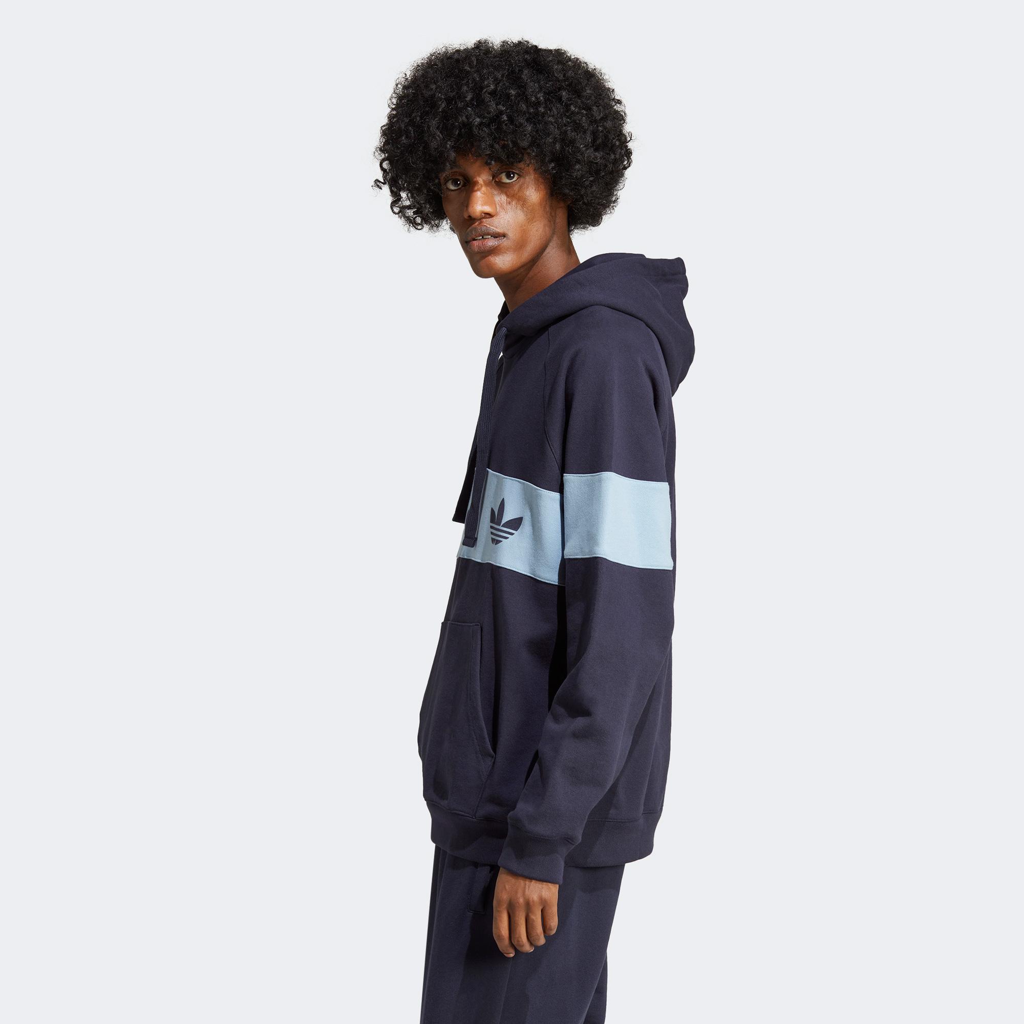 adidas City Hoodie Erkek Lacivert Sweatshirt