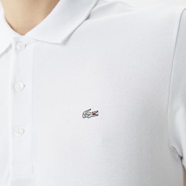  Lacoste Erkek Slim Fit Beyaz Polo