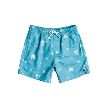  Billabong Salty Lb Boys Erkek Çocuk Mavi Volley Short