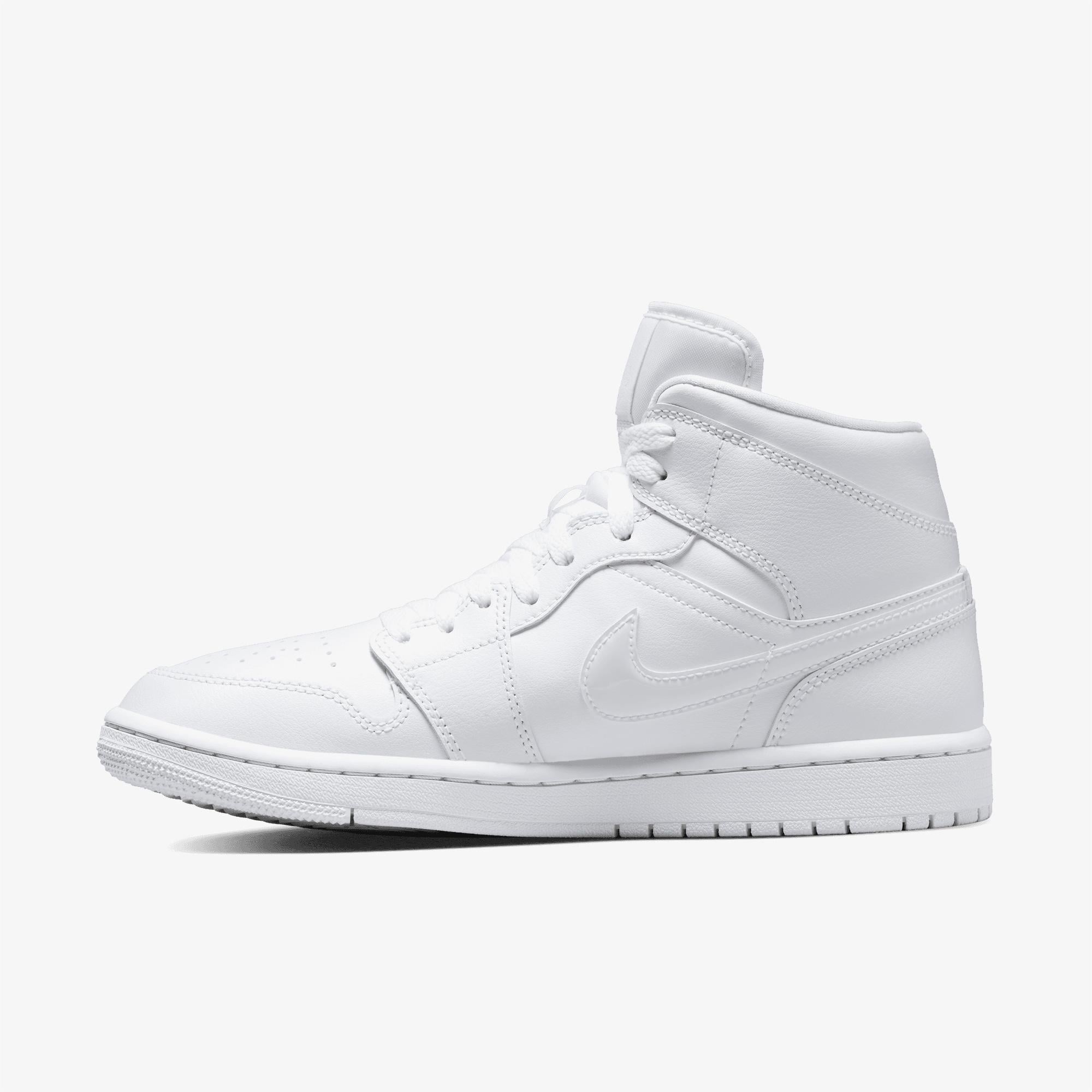 Jordan Air 1 Mid Beyaz Spor Ayakkabı