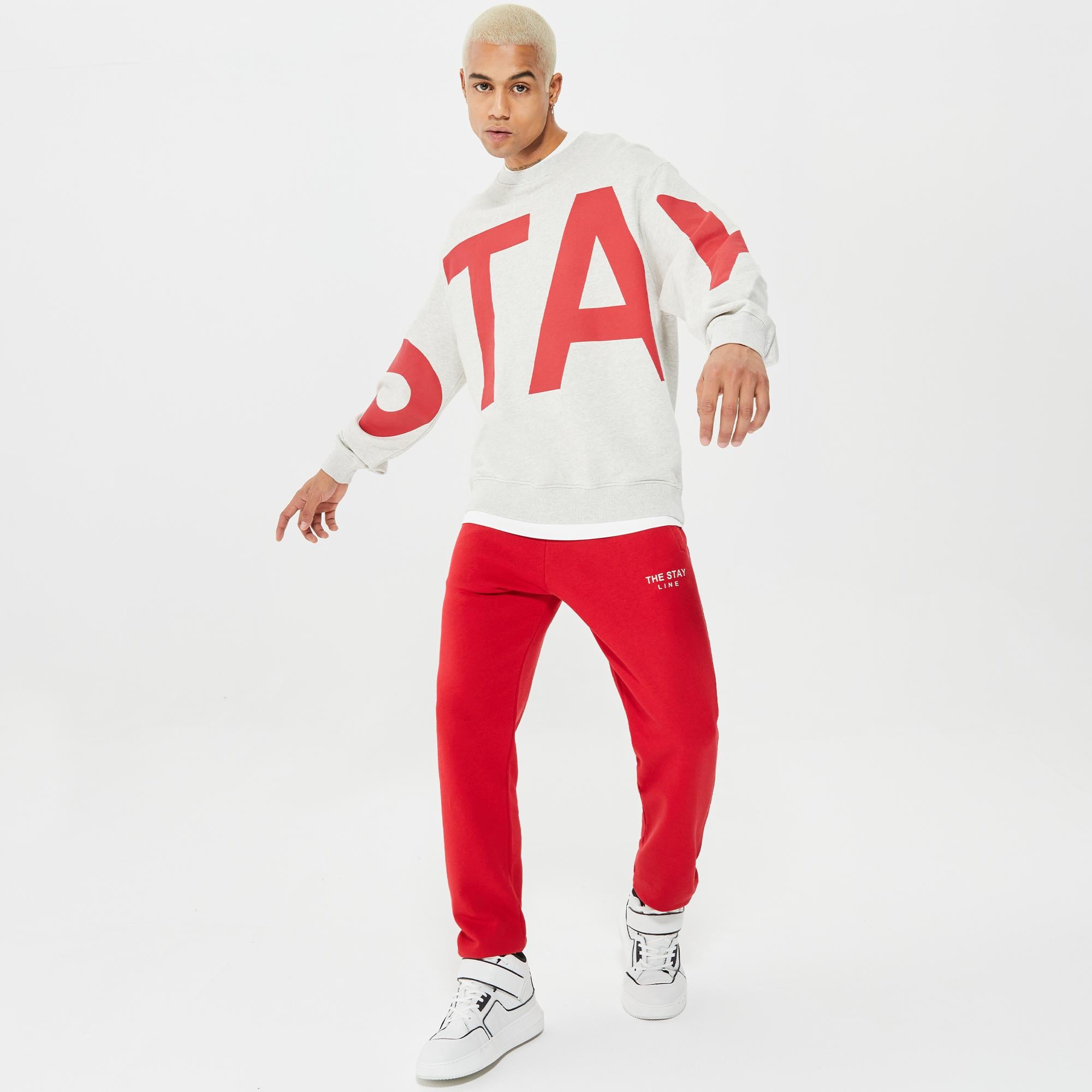 The Stay Line Peregrie Erkek Kırmızı Eşofman Altı