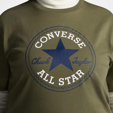  Converse Chuck Patch Unisex Haki T-Shirt