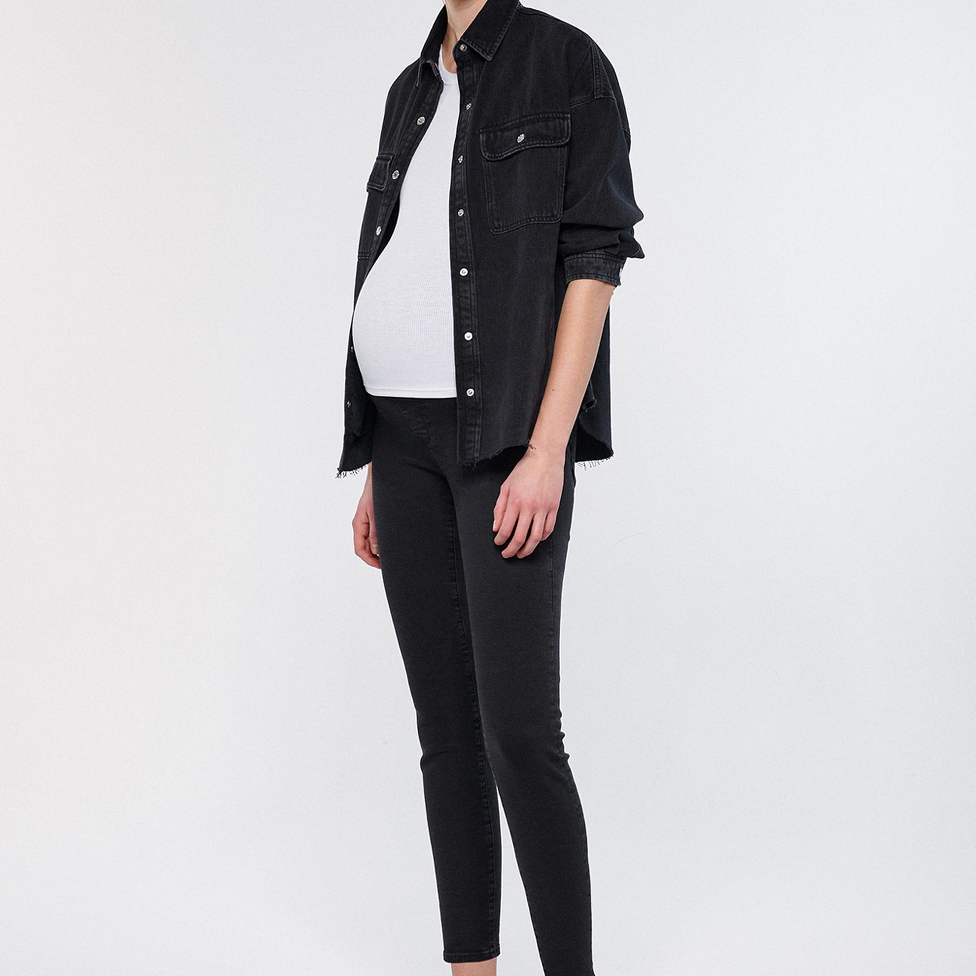 Mavi Vanessa Casual Gri Jean Pantolon 1043232046