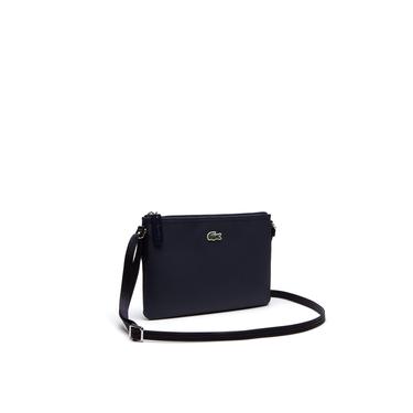  Lacoste L.12.12 Kadın Lacivert Postacı Çantası