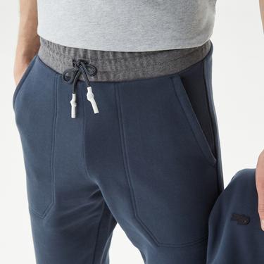  Erkek Regular Fit Renk Bloklu Lacivert Eşofman Altı