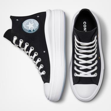  Converse Chuck Taylor All Star Move Kadın Siyah Sneaker
