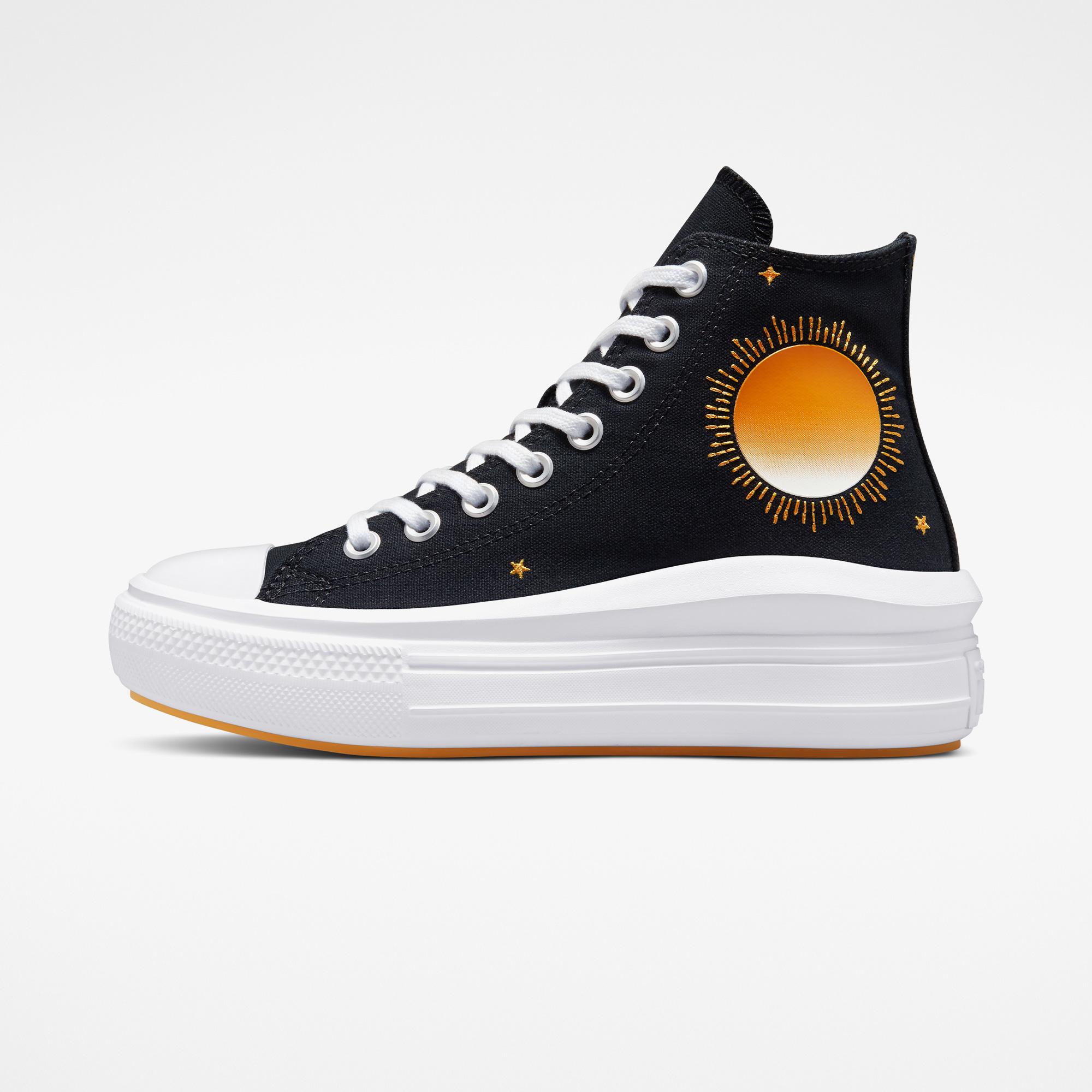 Converse Chuck Taylor All Star Move Kadın Siyah Sneaker