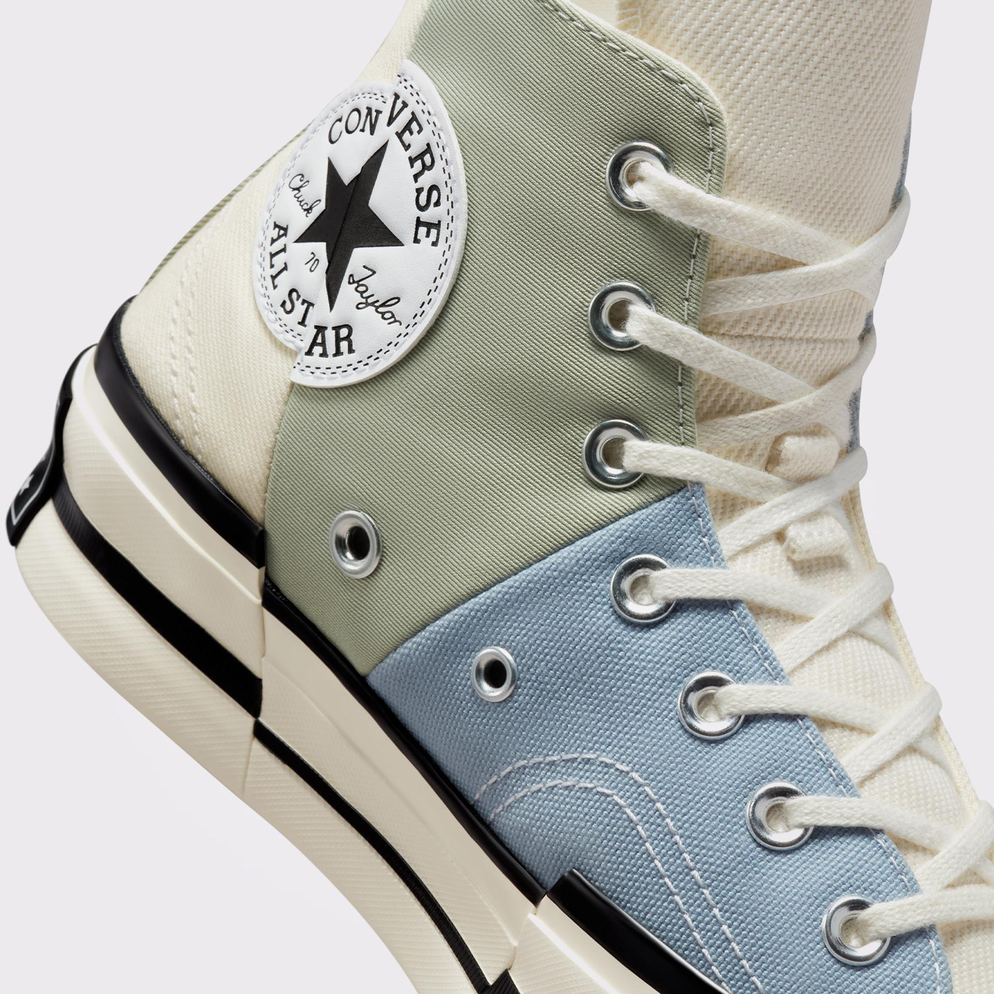 Converse Chuck 70 Plus Material Mashup Unisex Gri Sneaker