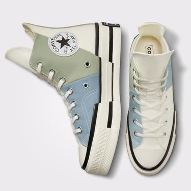  Converse Chuck 70 Plus Material Mashup Unisex Gri Sneaker