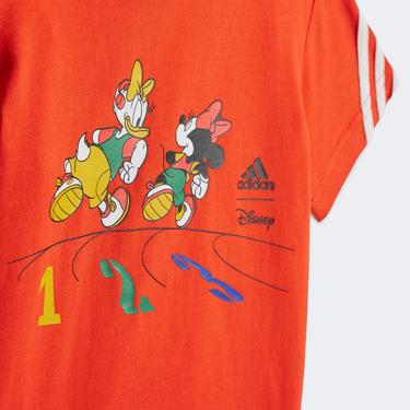  adidas Disney Mickey Mouse Bebek Kırmızı T-Shirt
