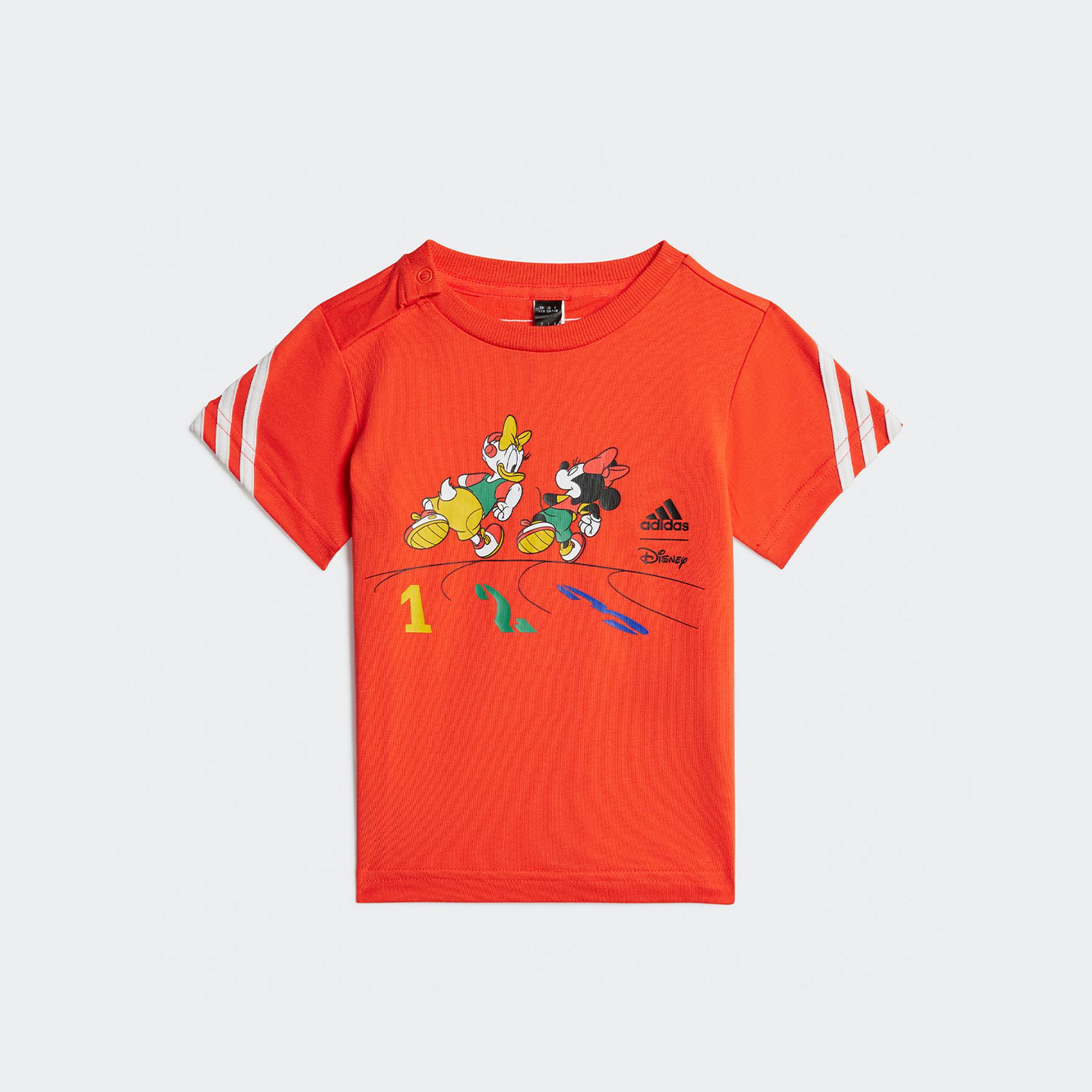 adidas Disney Mickey Mouse Bebek Kırmızı T-Shirt