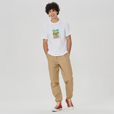  Converse Commercial Jogger Erkek Haki Eşofman Altı