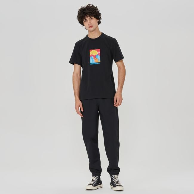  Converse Commercial Jogger Erkek Siyah Eşofman Altı