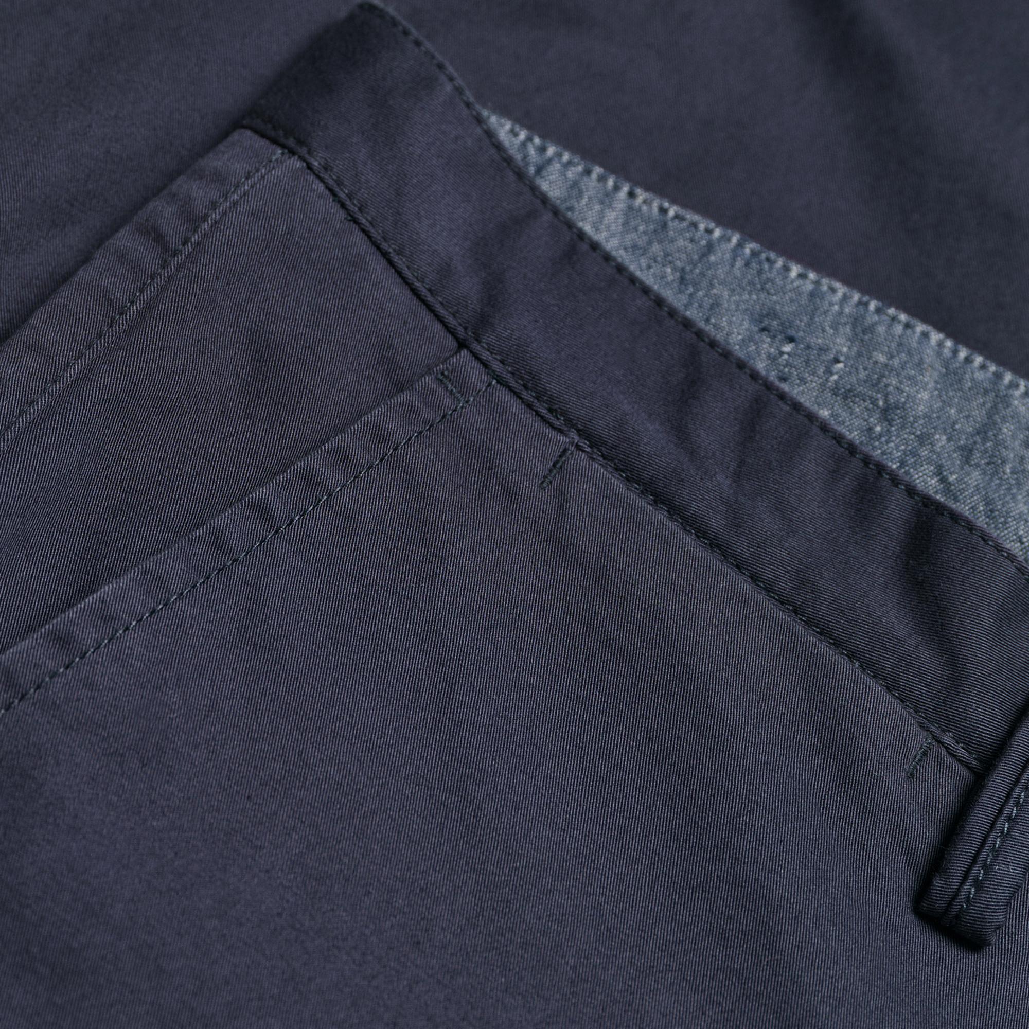 GANT Erkek Lacivert Slim Fit Hallden Pantolon