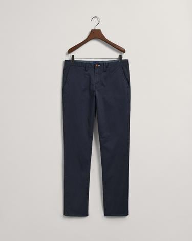  GANT Erkek Lacivert Slim Fit Hallden Pantolon