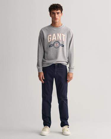  GANT Erkek Lacivert Slim Fit Hallden Pantolon