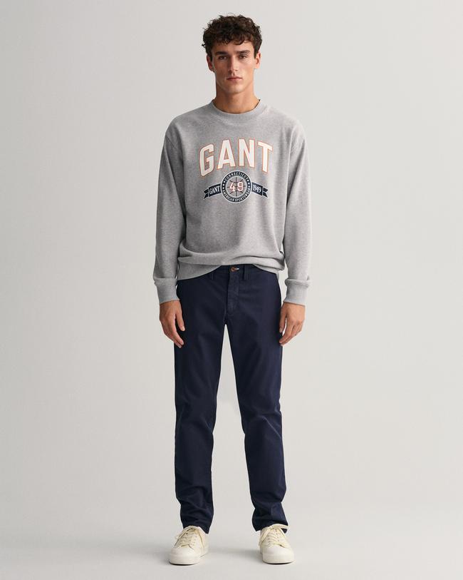  GANT Erkek Lacivert Slim Fit Hallden Pantolon