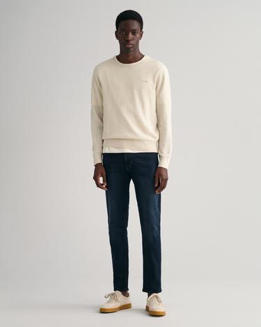  GANT Erkek Lacivert Extra Slim Fit Jean Pantolon
