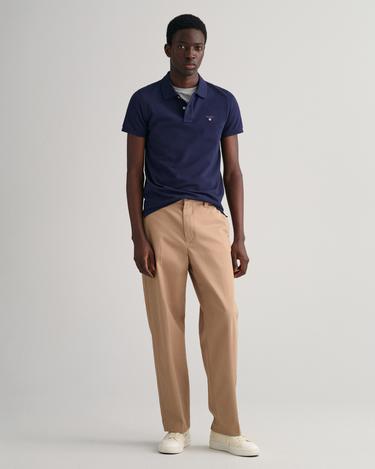  GANT Erkek Lacivert Slim Fit Polo