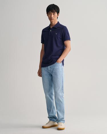  GANT Erkek Lacivert Regular Fit Polo