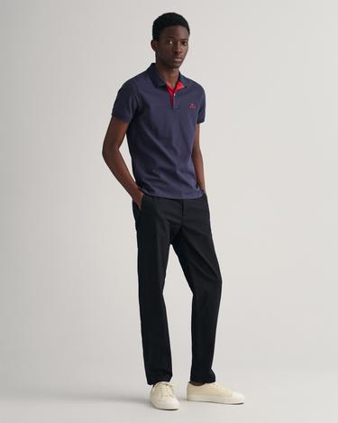  GANT Erkek Lacivert Slim Fit Polo