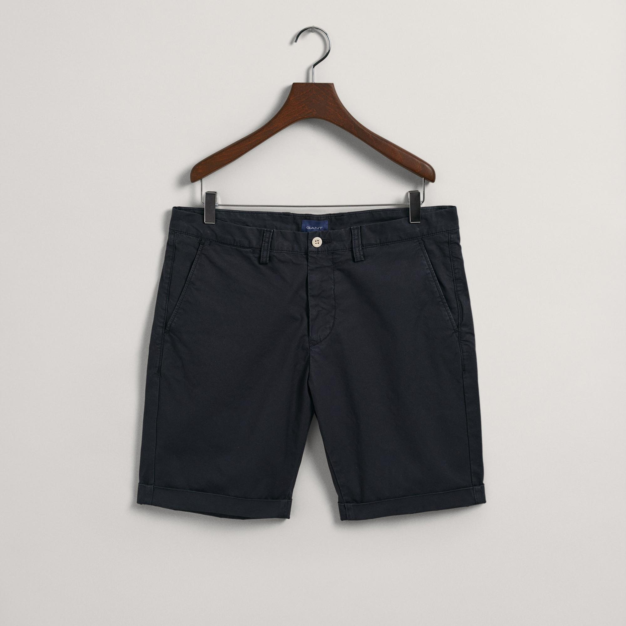 GANT Erkek Lacivert Regular Fit Şort