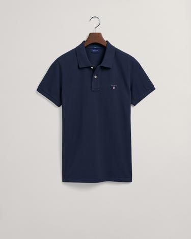  GANT Erkek Lacivert Slim Fit Polo