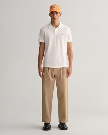  GANT Erkek Beyaz Regular Fit Polo