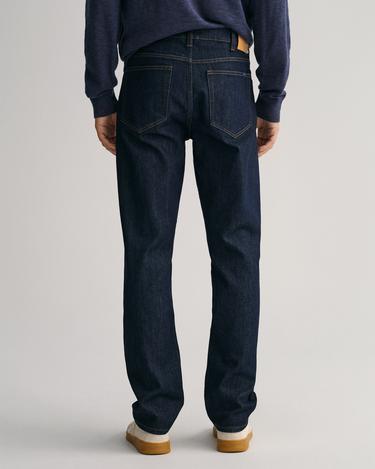  GANT Erkek Lacivert Regular Fit Jean Pantolon