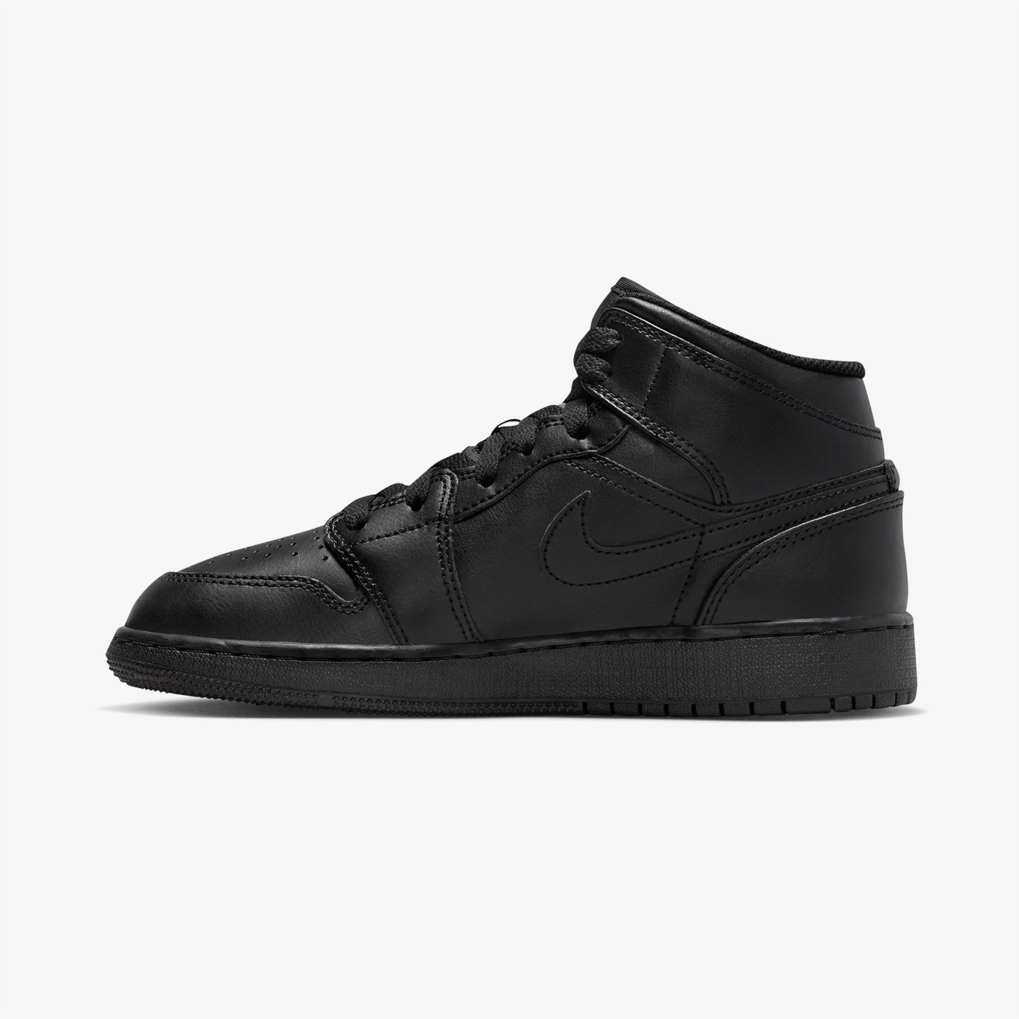 Jordan Air 1 Mid Siyah Spor Ayakkabı