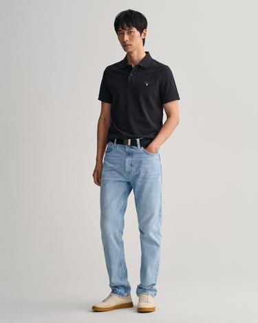  GANT Erkek Siyah Regular Fit Polo