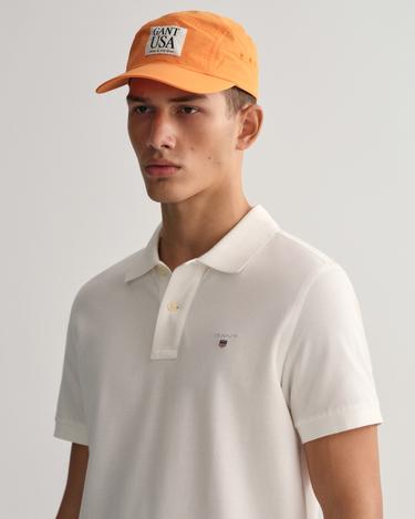  GANT Erkek Beyaz Regular Fit Polo