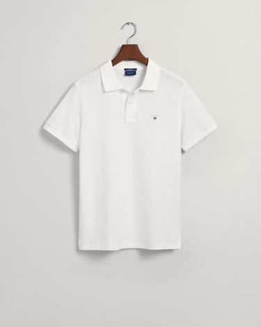  GANT Erkek Beyaz Regular Fit Polo