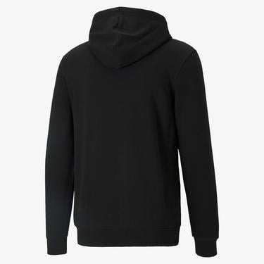  Puma Ess Big Logo Erkek Siyah Günlük Kapüşonlu Sweatshirt