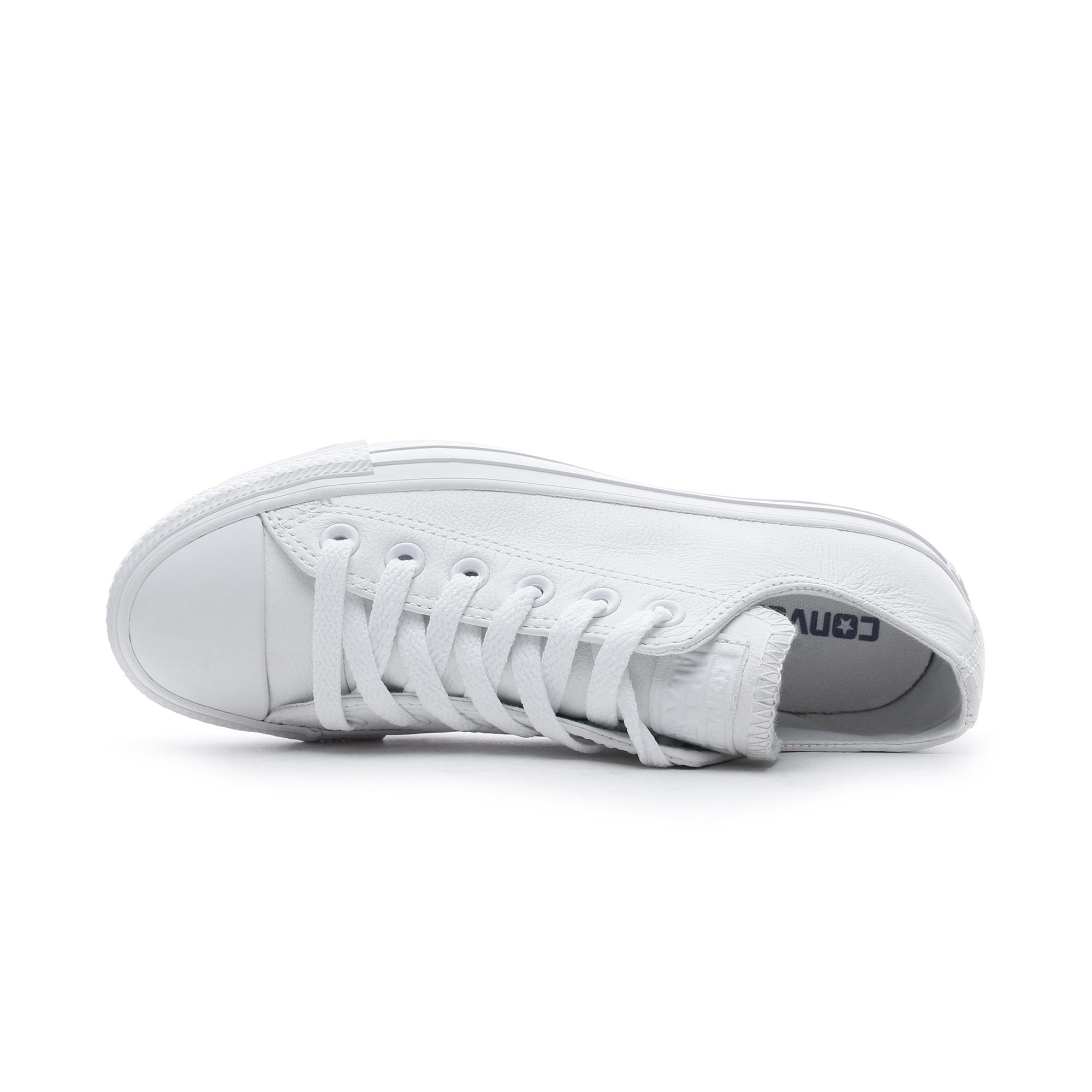 Converse Chuck Taylor All Star Unisex Beyaz Deri Sneaker