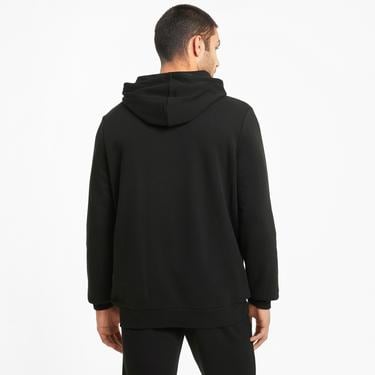  Puma Ess Big Logo Erkek Siyah Günlük Kapüşonlu Sweatshirt